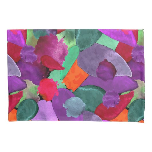 Housse D'oreillers Crête de couleur (devant-gauche)