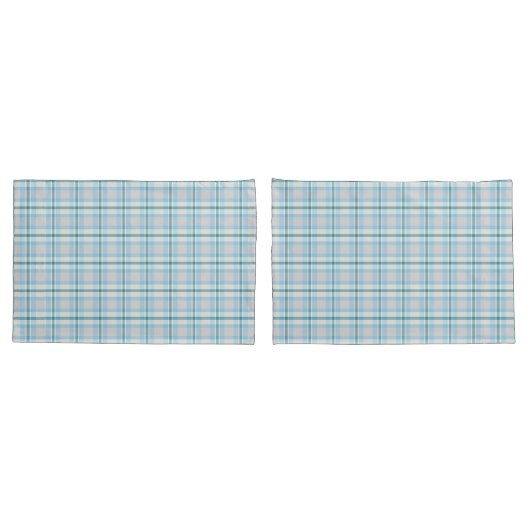 Housse D'oreillers Cristal bleu (Dos-Set)