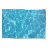 Housse D'oreillers Crystal Clear Sky Blue Pool Water (Dos)