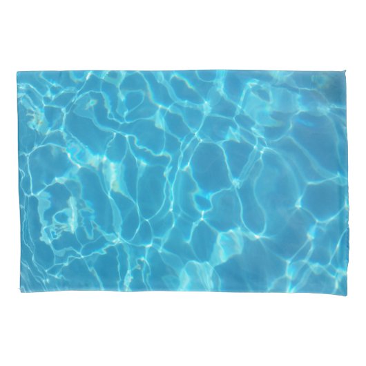 Housse D'oreillers Crystal Clear Sky Blue Pool Water (devant)