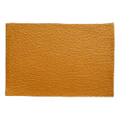 Housse D'oreillers Cuir Brown, Arrière - plan de texture de fermeture (Dos)