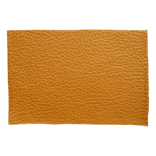 Housse D'oreillers Cuir Brown, Arrière - plan de texture de fermeture (devant)