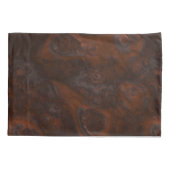 Housse D'oreillers Cuivre et rouille (Dos)