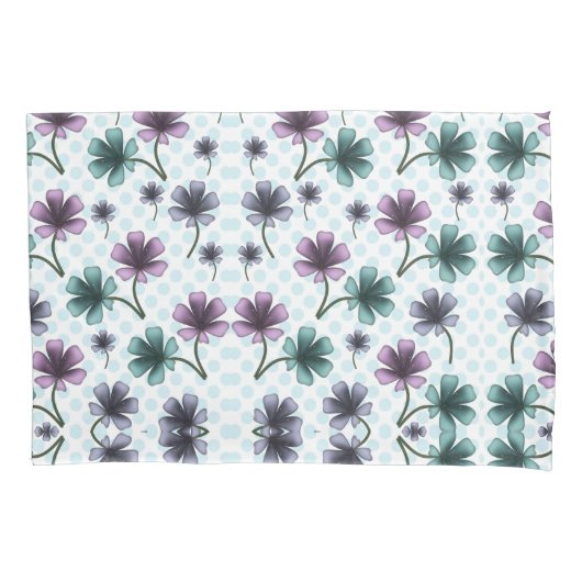 Housse D'oreillers Custom  floral Pattern Blanket (devant)