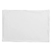 Housse D'oreillers Custom Name Off White Pillowcases – Personalized  (Dos-gauche)