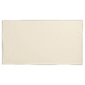 Housse D'oreillers Custom Text CreamPillowcases – Personalized Match (devant-gauche)