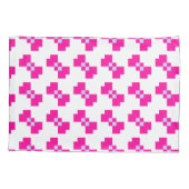 Housse D'oreillers Cute 8 bits Pixel Bow (Dos)