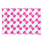 Housse D'oreillers Cute 8 bits Pixel Bow (devant)