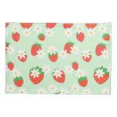 Housse D'oreillers Cute Daisy Flower Motif de Noël (Dos)