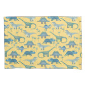 Housse D'oreillers Cute Dinosaur (devant-gauche)