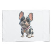 Housse D'oreillers Cute French Bulldog (devant-Droit)
