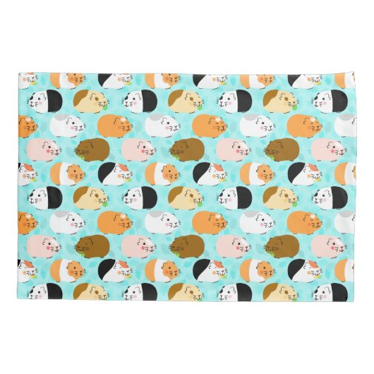 Housse D'oreillers Cute Guinea Pig Pattern (Dos)