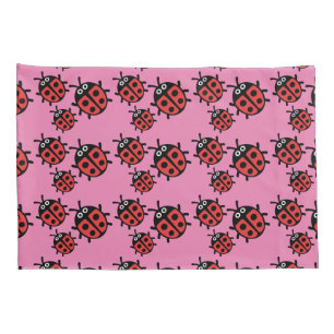 Housse D'oreillers Cute Kids ladybird Family Pillowcase