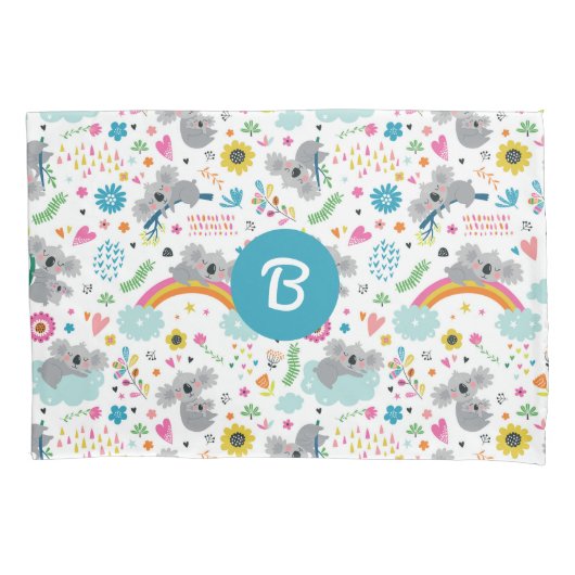Housse D'oreillers Cute Koala Oear Pillowcase (devant)