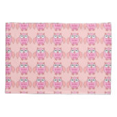 Housse D'oreillers Cute Love Message Owl Pillowcase (Dos)
