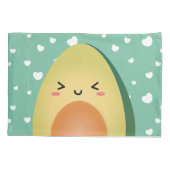 Housse D'oreillers Cute Matching Couple Avocados Funny Lets Avocuddle (Dos)