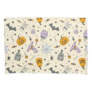 Housse D'oreillers Cute Motif Halloween