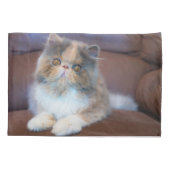 Housse D'oreillers Cutest Baby Animals | Calico Persian Kitten (Dos)