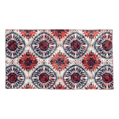 Housse D'oreillers Cyan doux "Cosmic Interlock" Étui-Pilote De Taille (Dos)