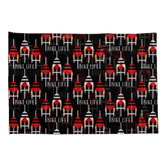 Housse D'oreillers Cyclisme Canada (Dos-Droit)