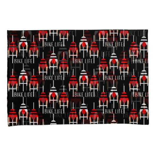 Housse D'oreillers Cyclisme Canada (devant-Droit)