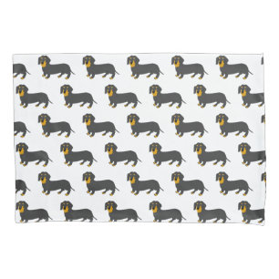Housse D'oreillers Dachshund Design