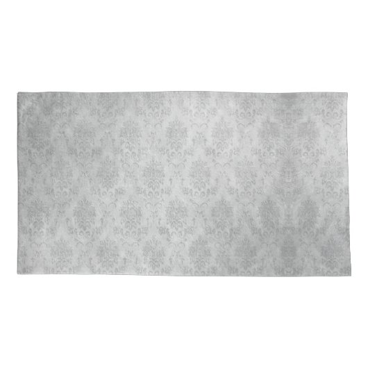 Housse D'oreillers Damas de libellule violette (Dos)