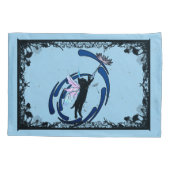 Housse D'oreillers Dandelion de chat cosmique (Dos-gauche)