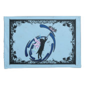 Housse D'oreillers Dandelion de chat cosmique (devant-Droit)