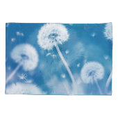 Housse D'oreillers Dandelions Graines : Bannière Florale d'été (Dos)