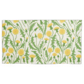 Housse D'oreillers Dandelions, vert, jaune et blanc (devant-gauche)