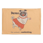 Housse D'oreillers Danse comme personne ne regarde Carlin Girl (Dos-gauche)