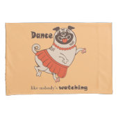 Housse D'oreillers Danse comme personne ne regarde Carlin Girl (devant-Droit)