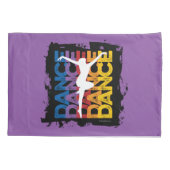 Housse D'oreillers Danse et Lettres (Danse et Danse) Coussin Coque (Dos)