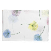 Housse D'oreillers Dansons | Motif floral aquarelle (Dos)