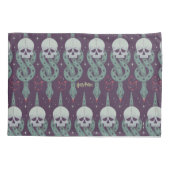 Housse D'oreillers Dark Mark Geometric Icon Pattern (Dos)