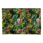 Housse D'oreillers Dark wild exotic jungle (devant-gauche)