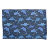 Housse D'oreillers Dauphins joueurs (devant-gauche)