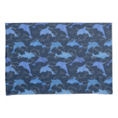 Housse D'oreillers Dauphins joueurs (devant-Droit)