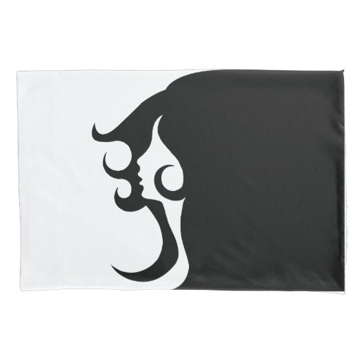 Housse D'oreillers Déco Mod femme Pilote (devant)