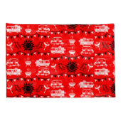 Housse D'oreillers Décor camping Caravan (Dos-Droit)