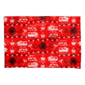 Housse D'oreillers Décor camping Caravan (devant-gauche)