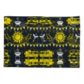 Housse D'oreillers Décor camping Caravan (Dos)