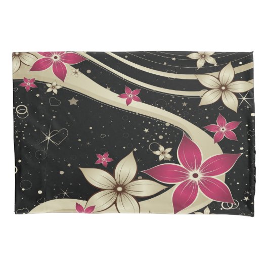 Housse D'oreillers Décor Fleur 19 (devant)