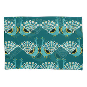 Housse D'oreillers Décor original Peacock Art Home