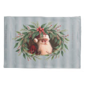 Housse D'oreillers Decorate for holidays via bed (Dos)