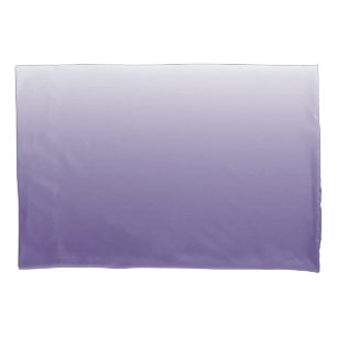 Housse D'oreillers dégradé à deux tons ombre Ultra Violet