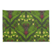Housse D'oreillers Dendroctones et fougères, feuilles verts (Dos-Droit)