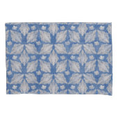 Housse D'oreillers Denim avec Motif de répétition de dentelle (devant)