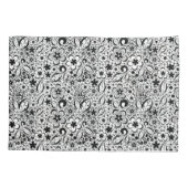 Housse D'oreillers Dentelle noire (Dos)